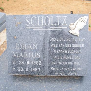 SCHOLTZ Johan Marius 1962-1997