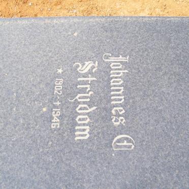 STRYDOM Johannes 1902-1946