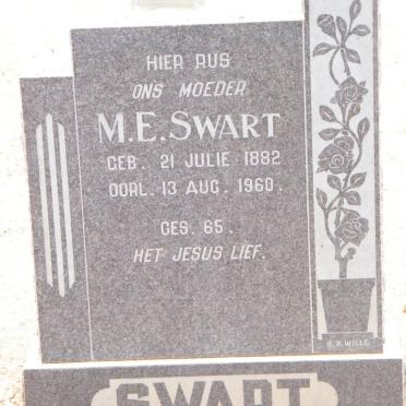 SWART M.E. 1882-1960