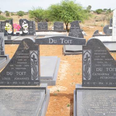 TOIT Louis Johannes, du 1915-1989 &amp; Catharina Susanna Petronella 1914-1995