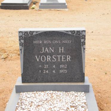 VORSTER Jan H. 1912-1975