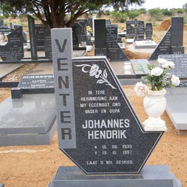 VENTER Johannes Hendrik 1939-1997
