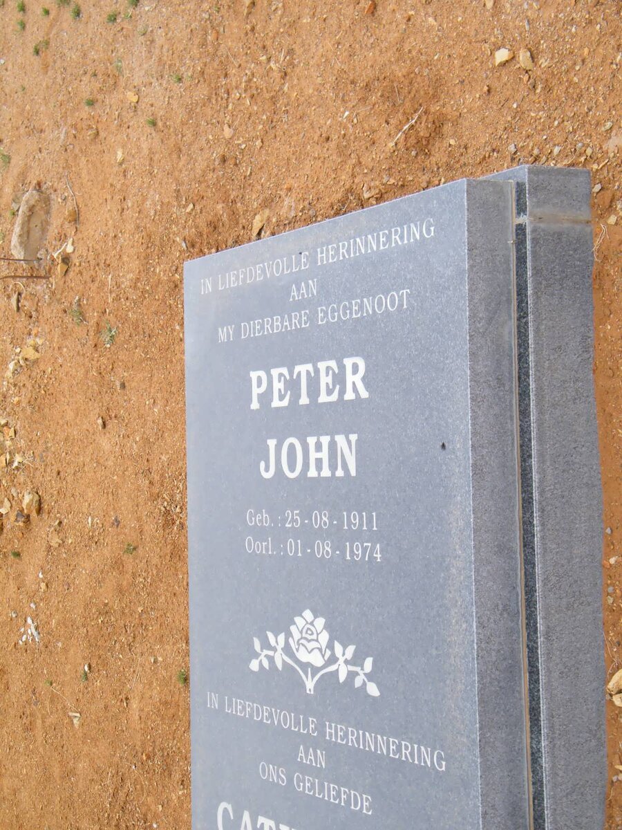 ? Peter John 1911-1974