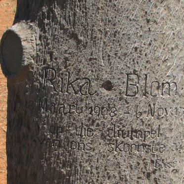 BLOM Rika 1908-193?