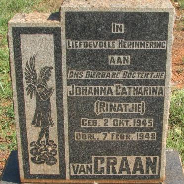 GRAAN Johanna Catharina, van 1945-1948