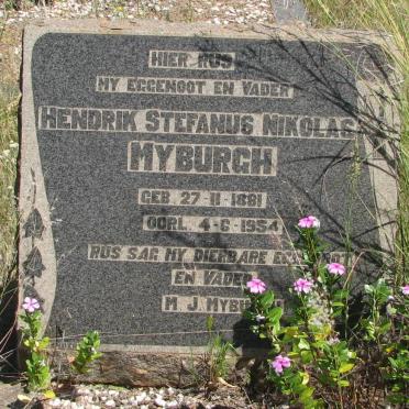 MYBURGH Hendrik Stefanus Nikolas 1881-1954