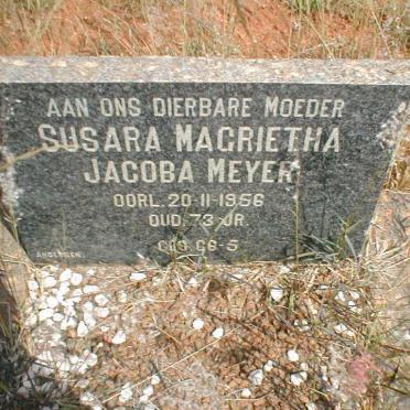 MEYER Susara Magrietha Jacoba ?-1956