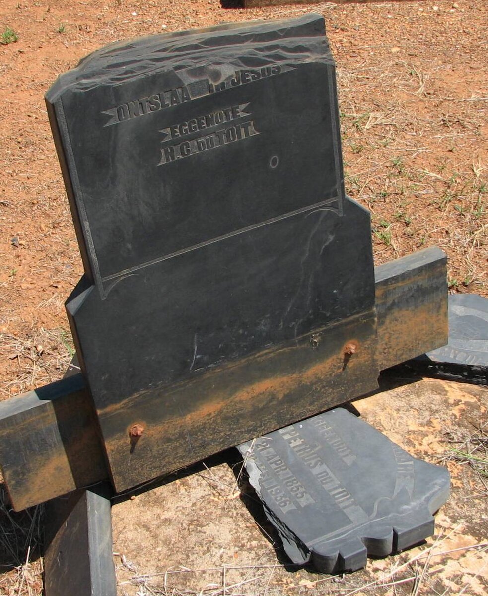 TOIT Petrus, du 1855-1936