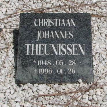 THEUNISSEN Christiaan Johannes 1948-1996