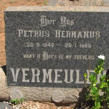 VERMEULEN Petrus Hermanus 1946-966