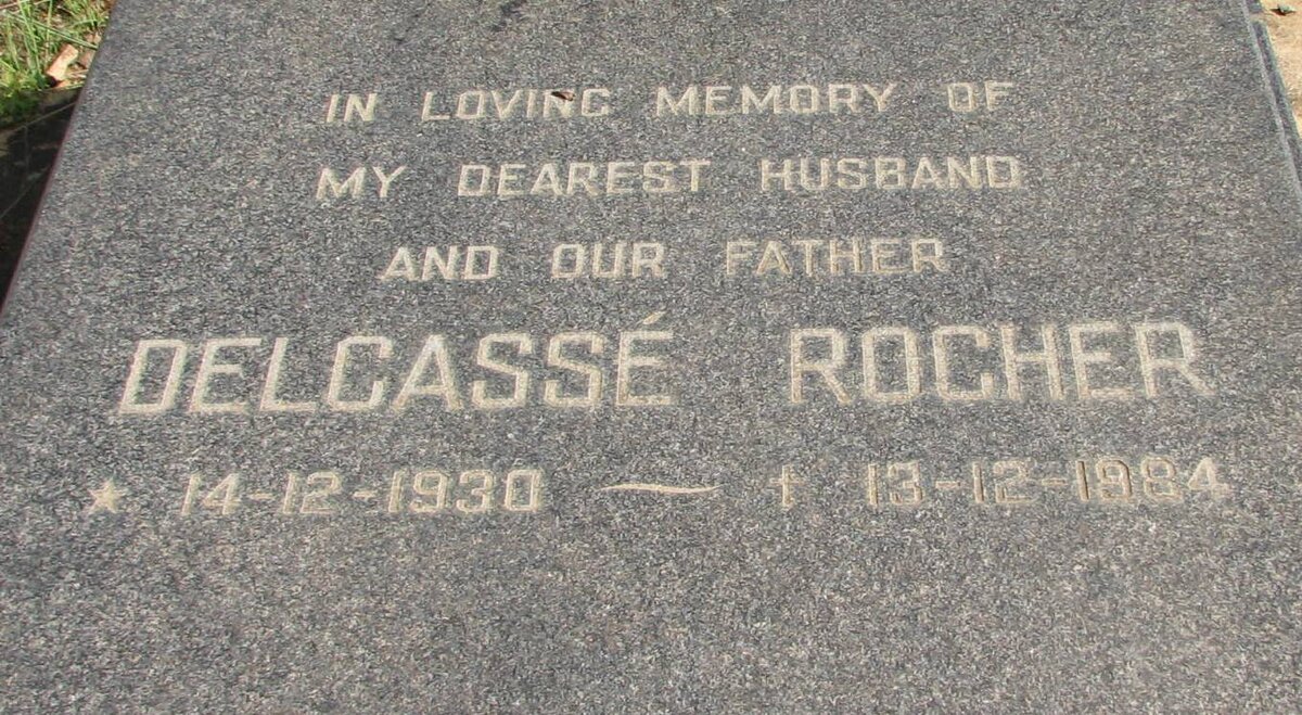 DELGASSE Rogher 1930-1984