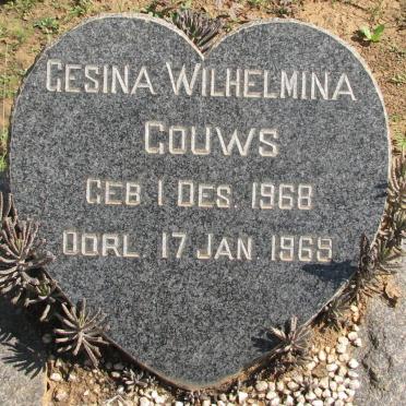 GOUWS Gesina Wilhelmina 1968-1968