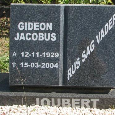 JOUBERT Gideon Jacobus 1929-2004