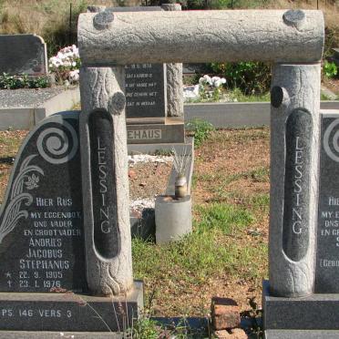 LESSING Andries Jacobus Stephanus 1905-1976 &amp; Susanna Maria BISSCHOFF 1909-1994