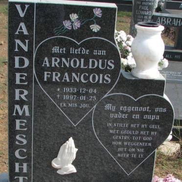 MESCHT Arnoldus Francois, van der 1933-1997
