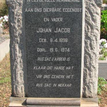 NIEHAUS Johan Jacob 1898-1974