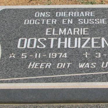 OOSTHUIZEN Elmarie 1974-1995