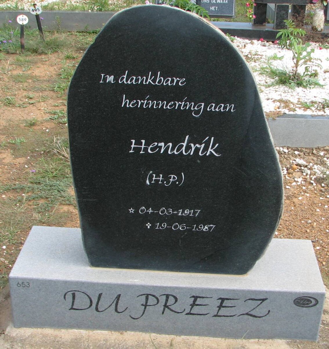 PREEZ H.P., du 1917-1987