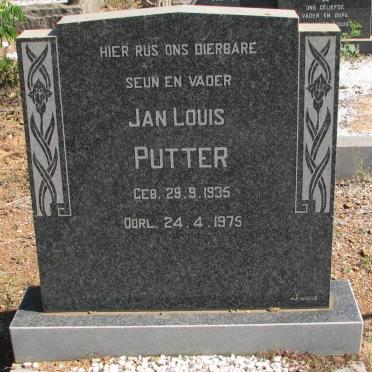 PUTTER Jan Louis 1935-1975
