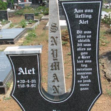 SNYMAN Alet 1981-1997