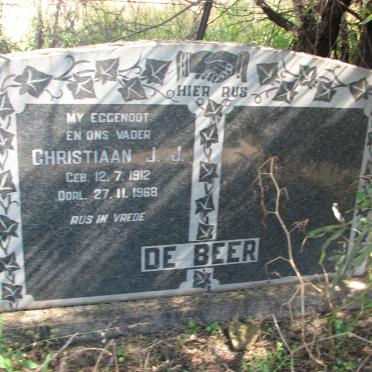 BEER Christiaan J.J., de 1912-1968