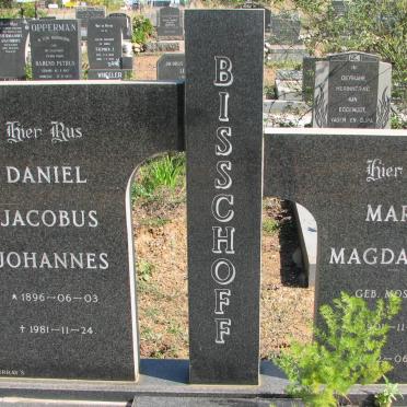 BISSCHOFF Daniel Jacobus Johannes 1896-1981 &amp; Maria Magdalena MOSTERT 1901-1982