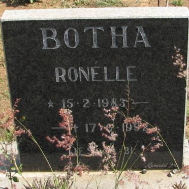 BOTHA Ronelle 1983-1992