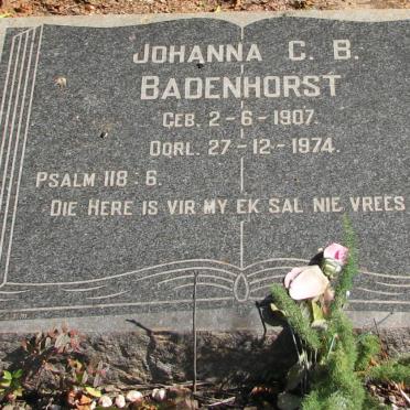 BADENHORST Johanna C.B. 1907-1974