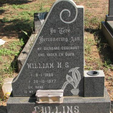 COLLINS William H.S. 1898-1977