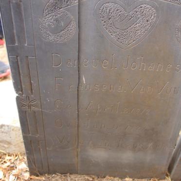 VUUREN Daneuel Johannes Fransena, van 1919-192?