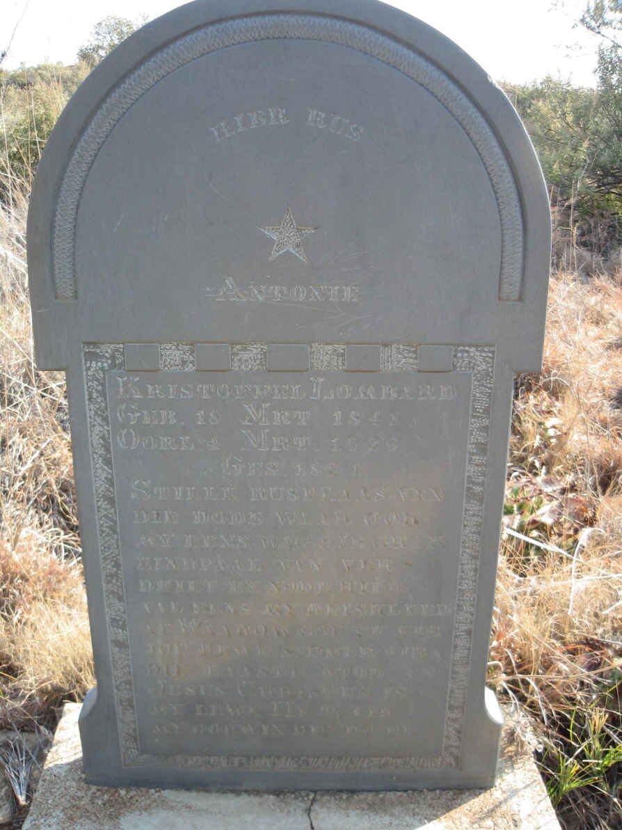 LOMBARD Antonie Kristoffel 1841-1926