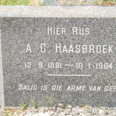 HAASBROEK A.C. 1891-1964