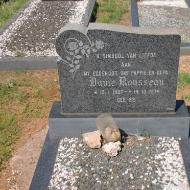 ROUSSEAU Danie 1907-1974