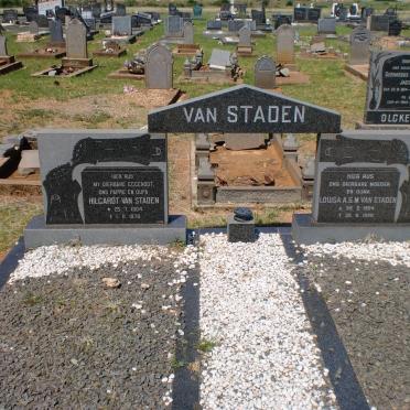 STADEN Hilgardt, van 1904-1978 &amp; Louisa A.S.M 1904-1990