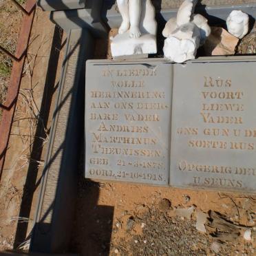 THEUNISSEN Andries Marthinus 1878-1918