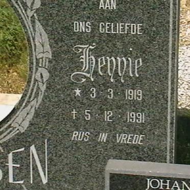 THEUNISSEN Hennie 1919-1991 &amp; Liria 1913-1995 :: THEUNISSEN Johann 1949-2002
