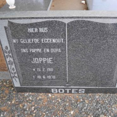 BOTES Joppie 1911-1978