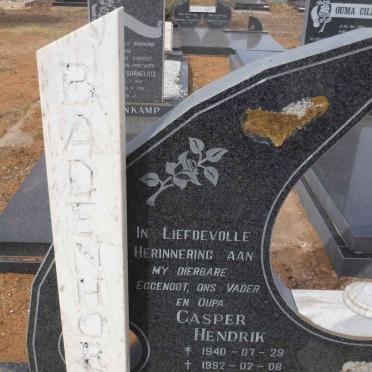 BADENHORST Casper Hendrik 1940-1992