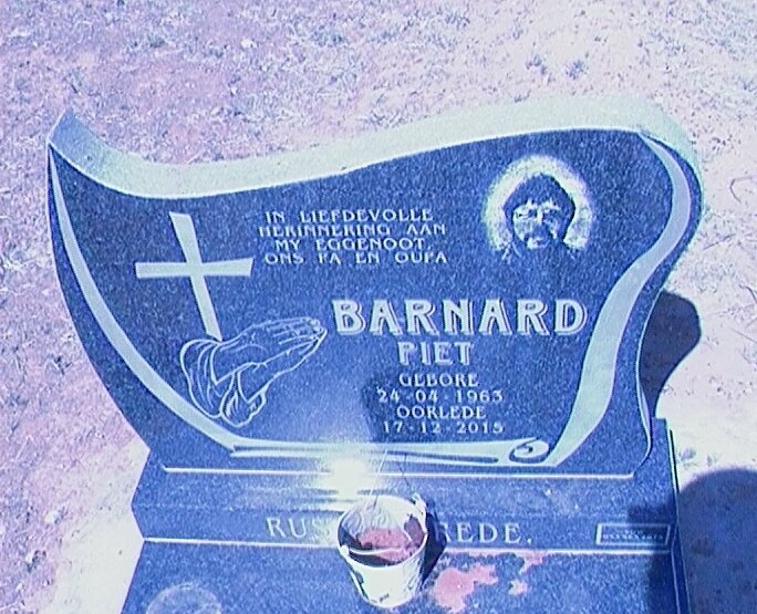 BARNARD Piet 1963-2015