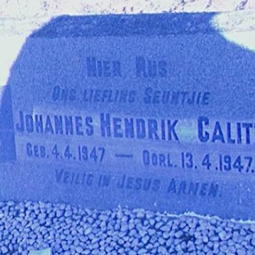 CALITZ Johannes Hendrik 1947-1947