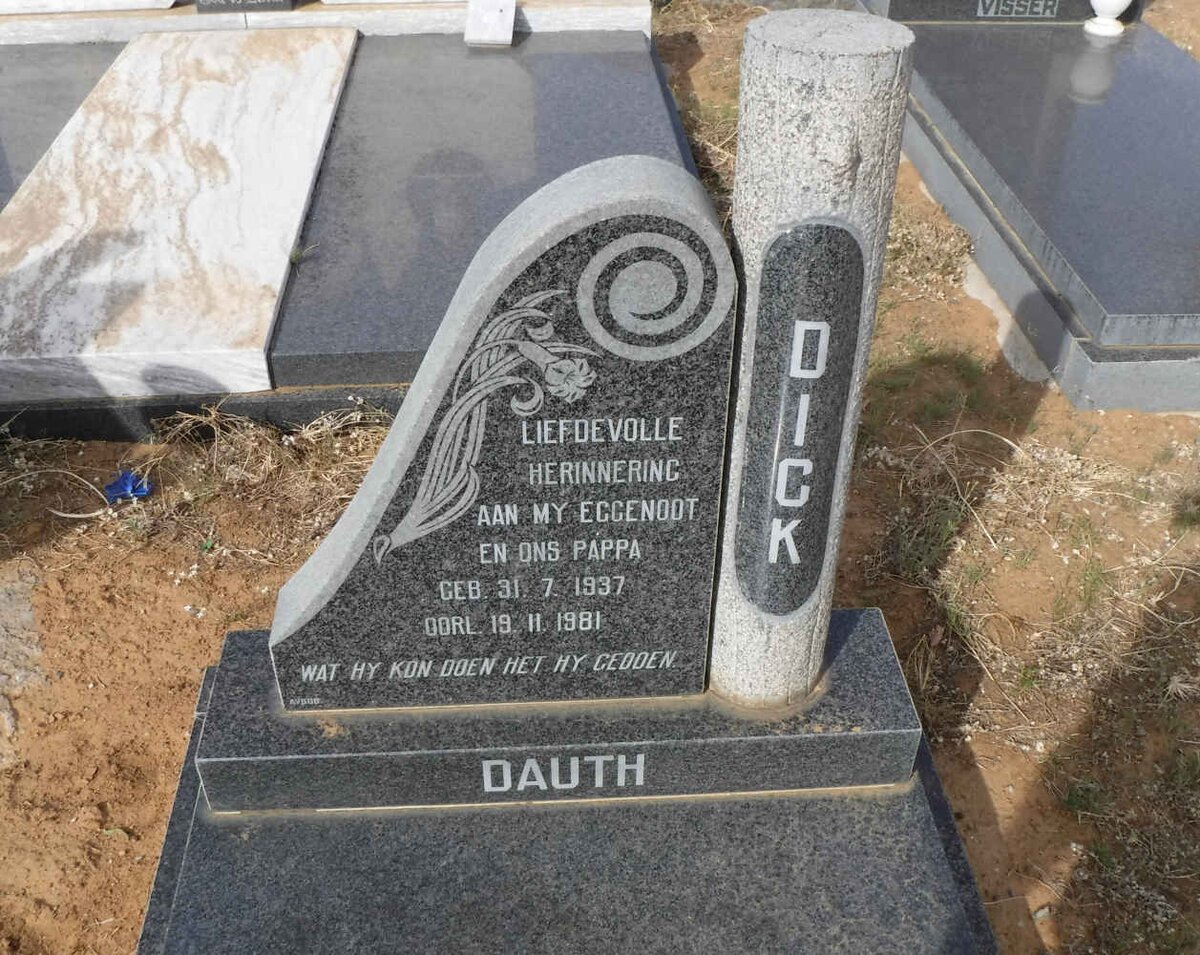 DAUTH Dick 1937-1981