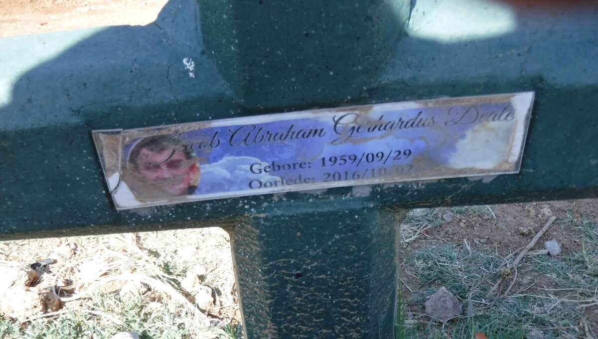 DEALE Jacob Abraham Gerhardus 1959-2016