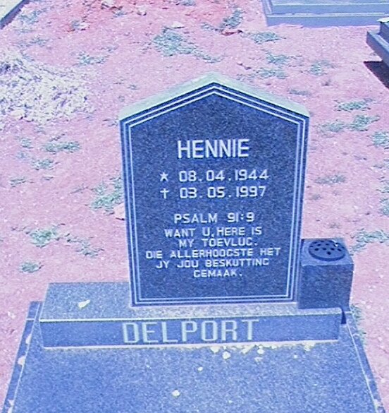 DELPORT Hennie 1944-1997