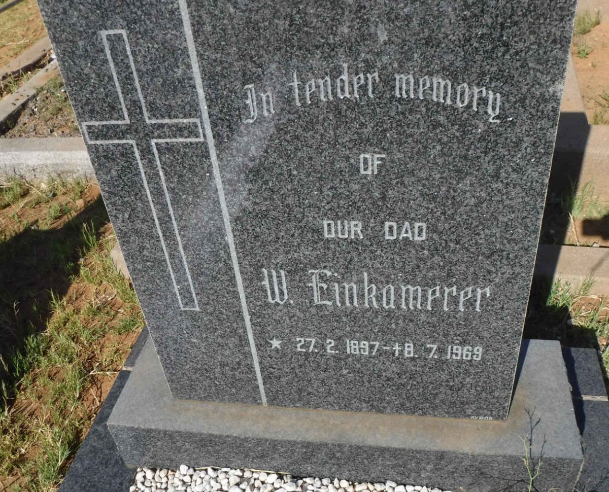 EINKAMERER W. 1897-1969