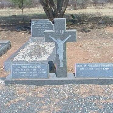 EINKAMERER Alphons 1895-1963 &amp; Henrietta Petronella 1904-1984