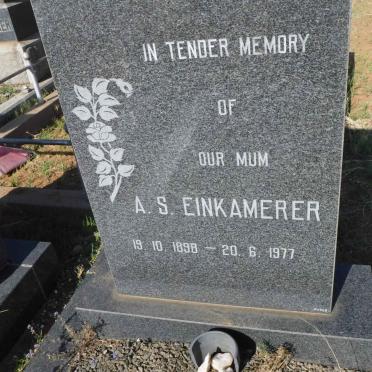 EINKAMERER A.S. 1898-1977