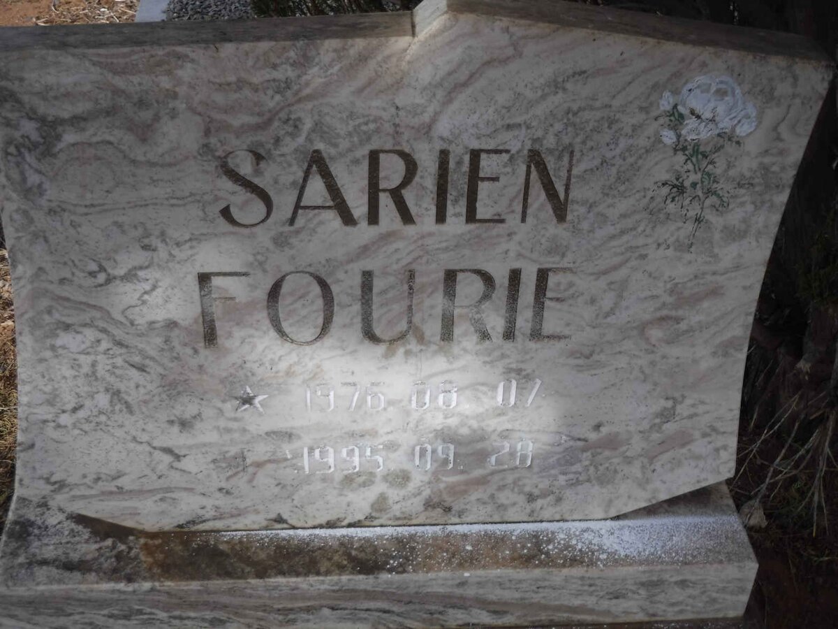 FOURIE Sarien 1976-1995