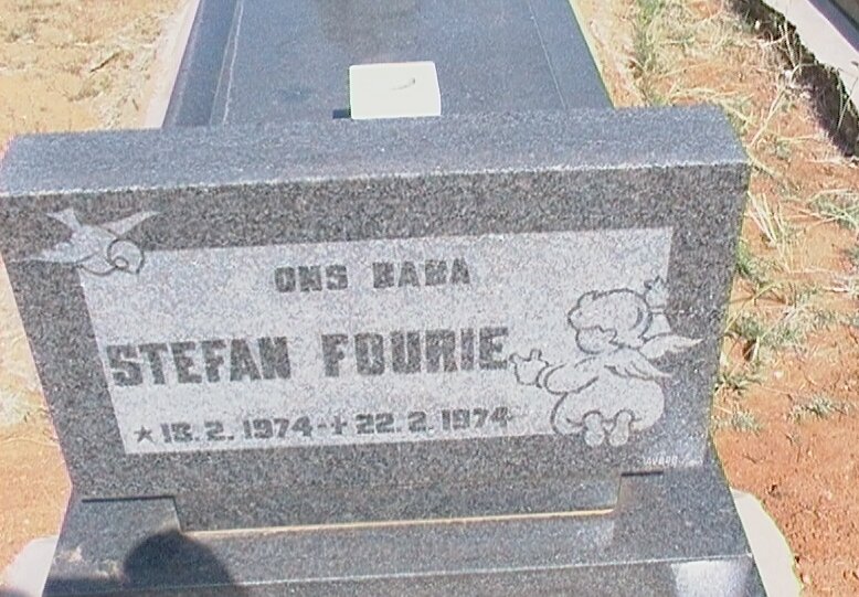FOURIE Stefan 1974-1974