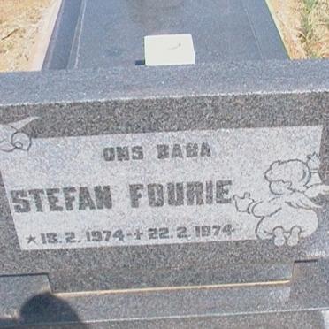 FOURIE Stefan 1974-1974