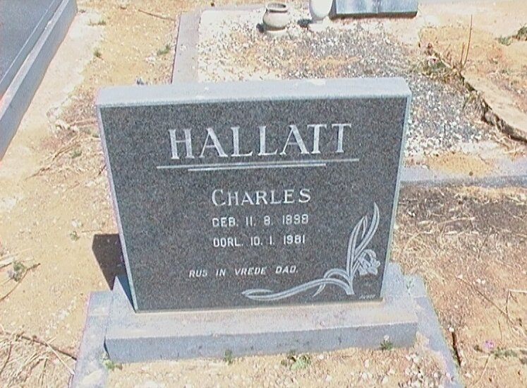 HALLATT Charles 1898-1981